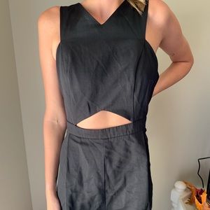 Black romper (with cut out)